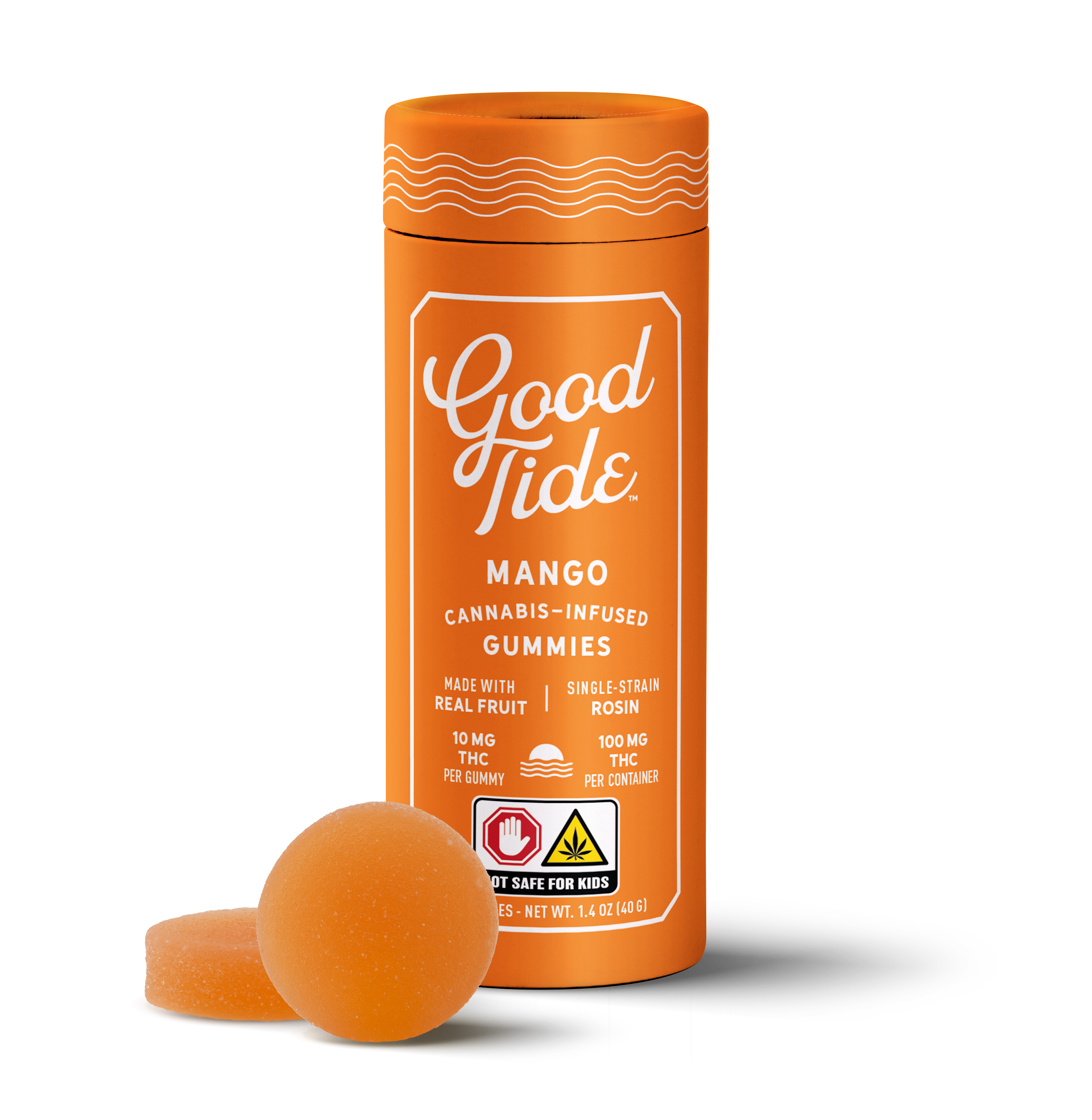 Mango Gummies - 100MG - 10CT