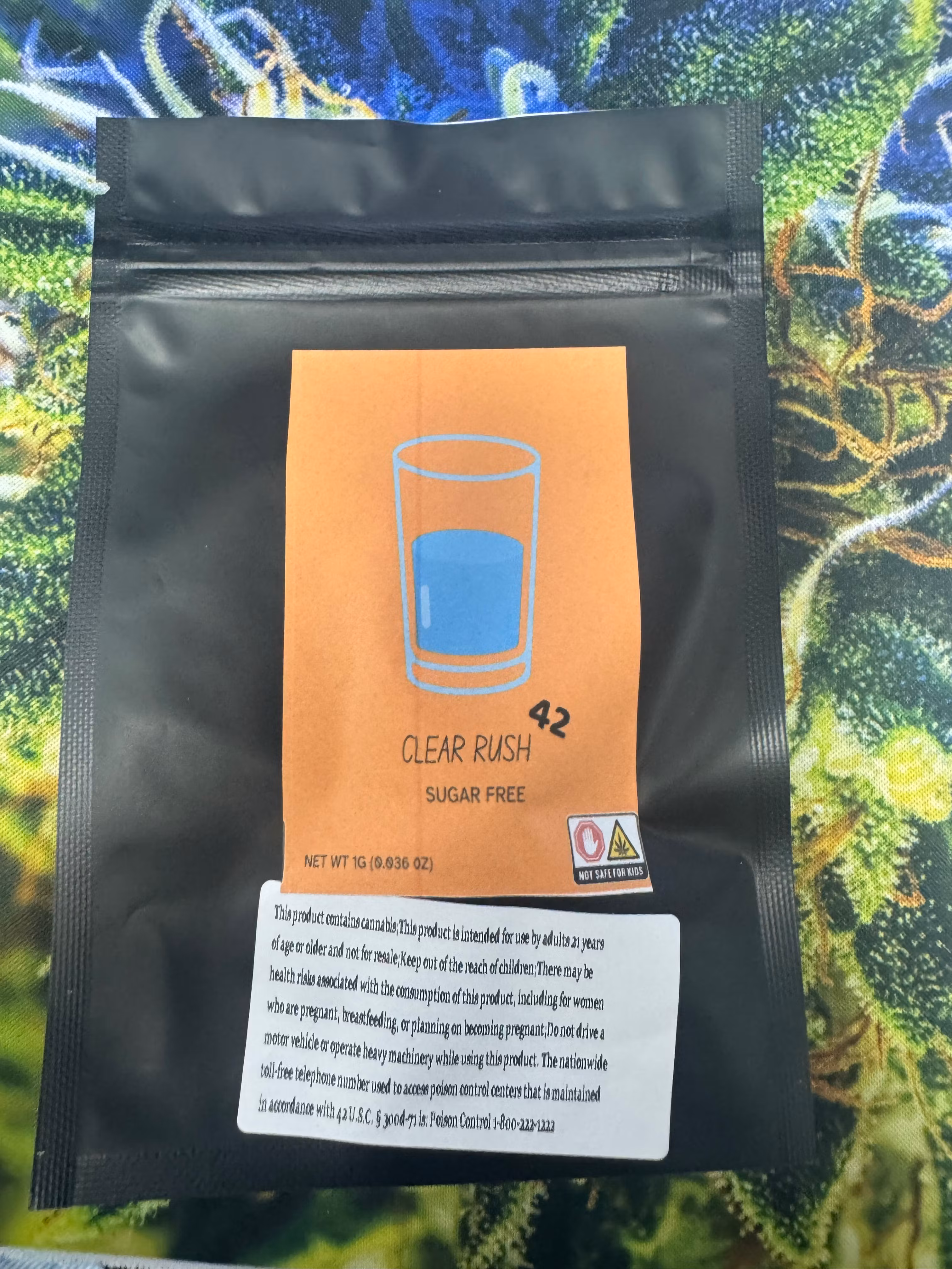Clear Rush | Sugar Free | Edible Powder