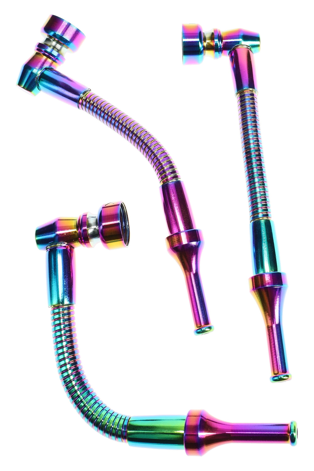 Rainbow Metallic Bendy Metal Pipe Gift Set