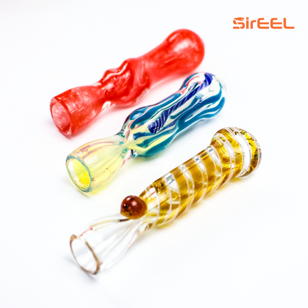 3" Glass Chillum | Assorted Colors