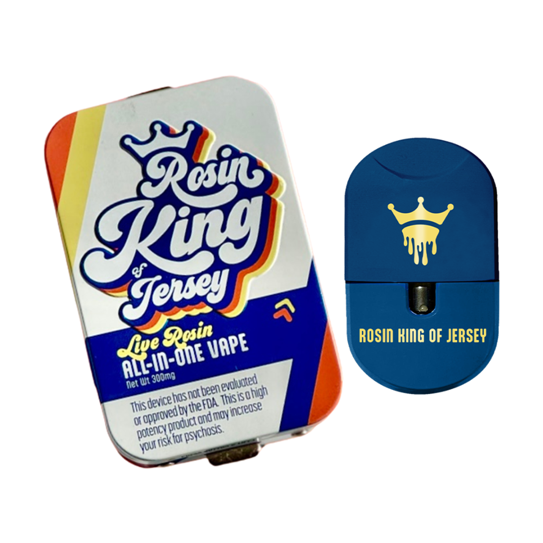 Rosin King Of Jersey | Cookies N Chem 0.5G | Live Rosin Aio