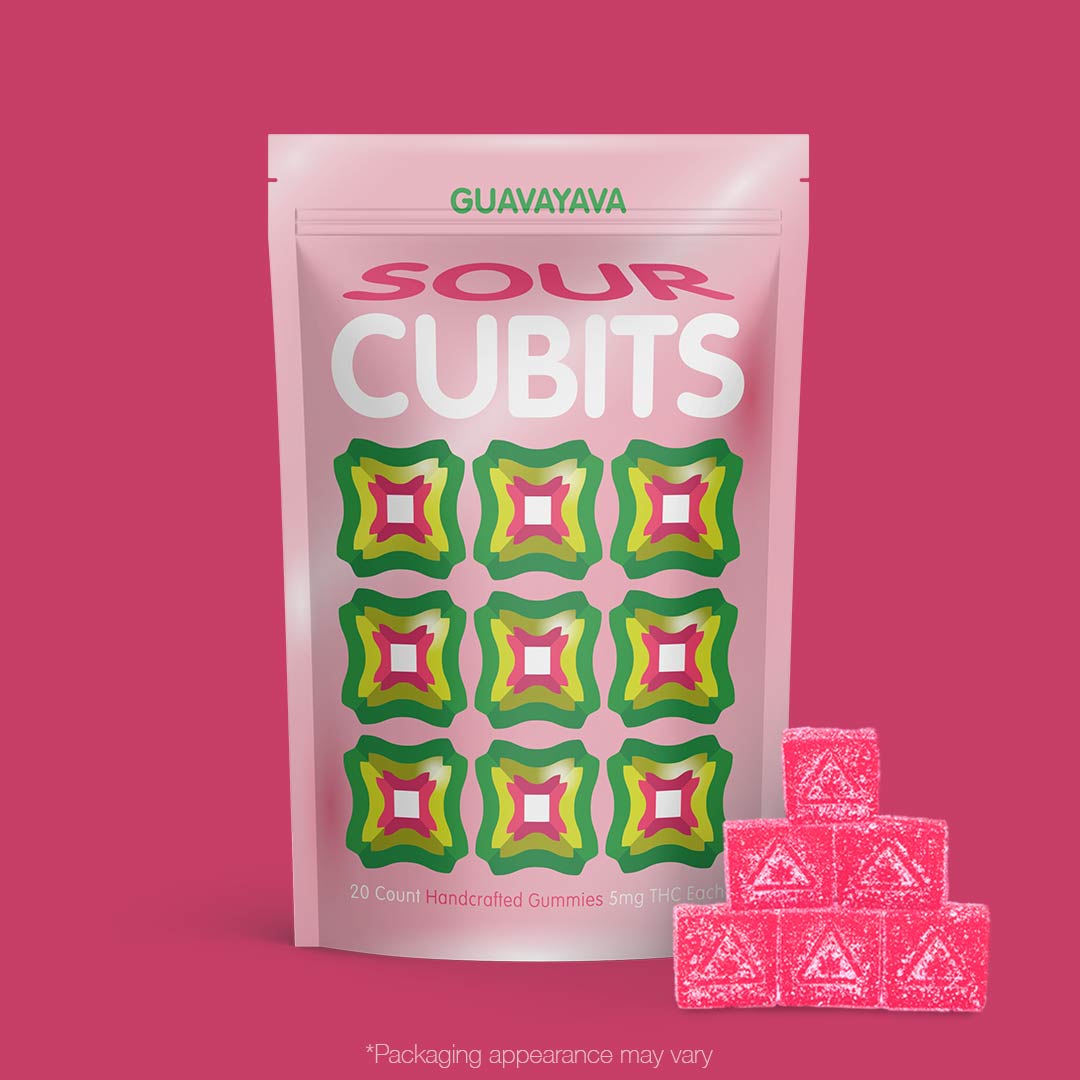 Sour Cubits Guavayava 20PK/100MG