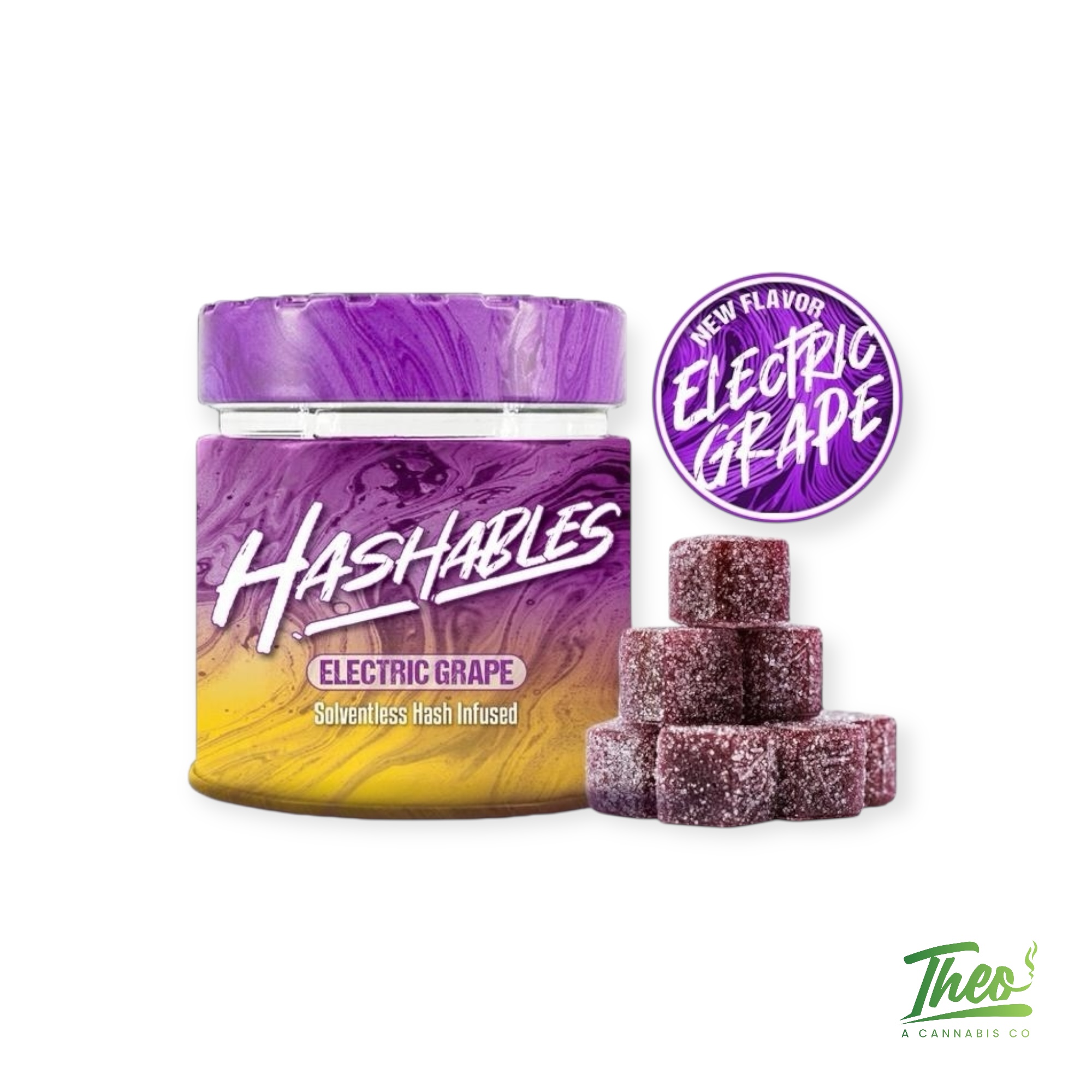 Electric Grape Hash Infused 100MG