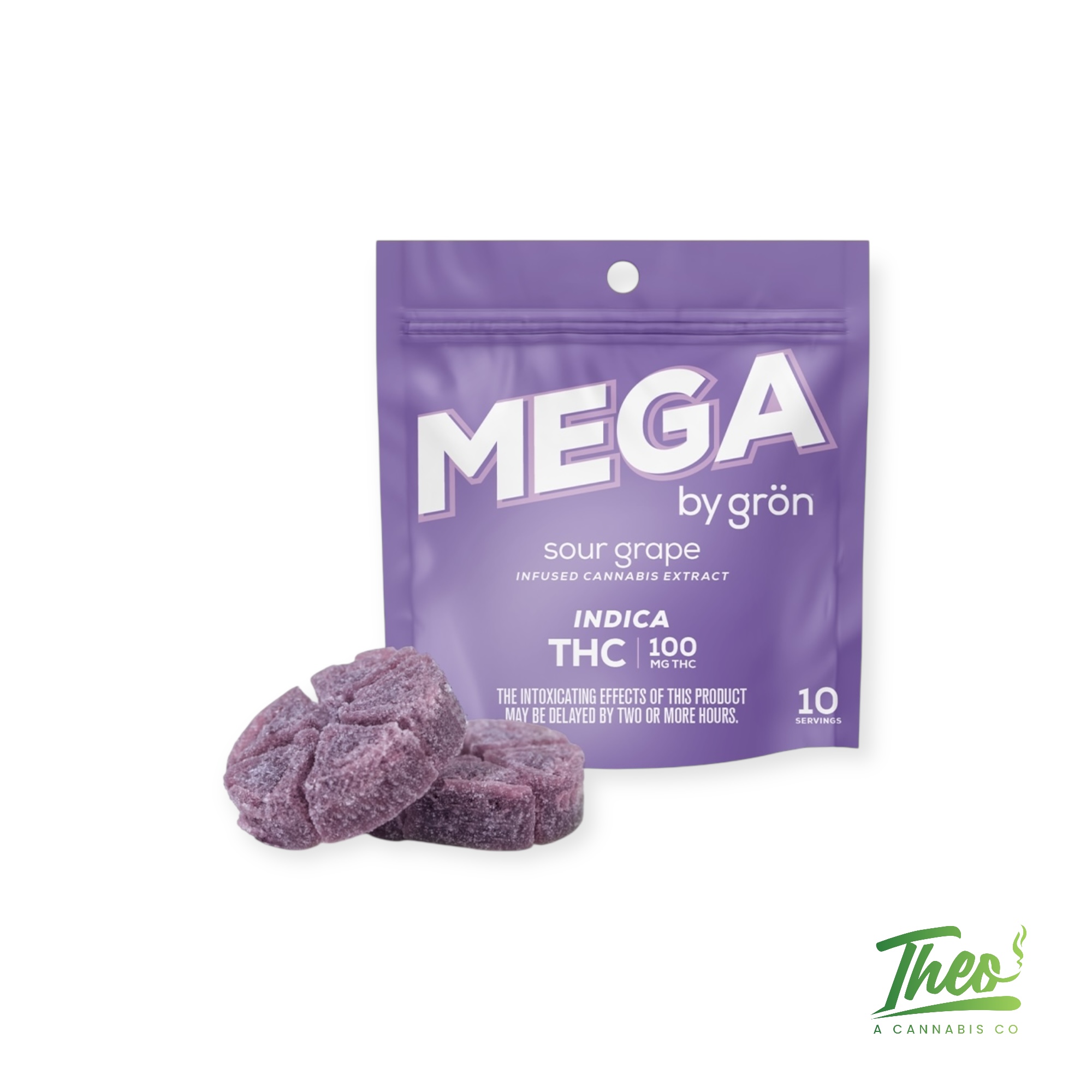 Mega Sour Grape 100MG