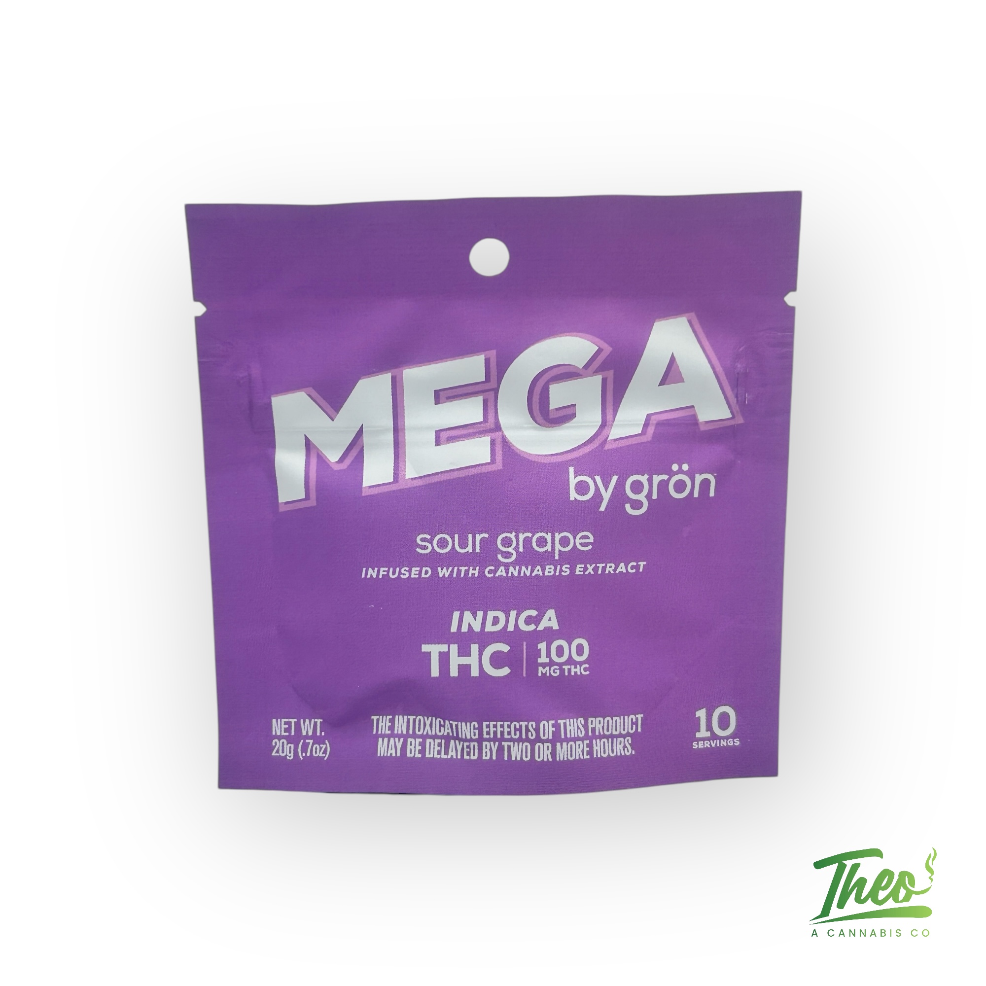 Mega Sour Grape 100MG