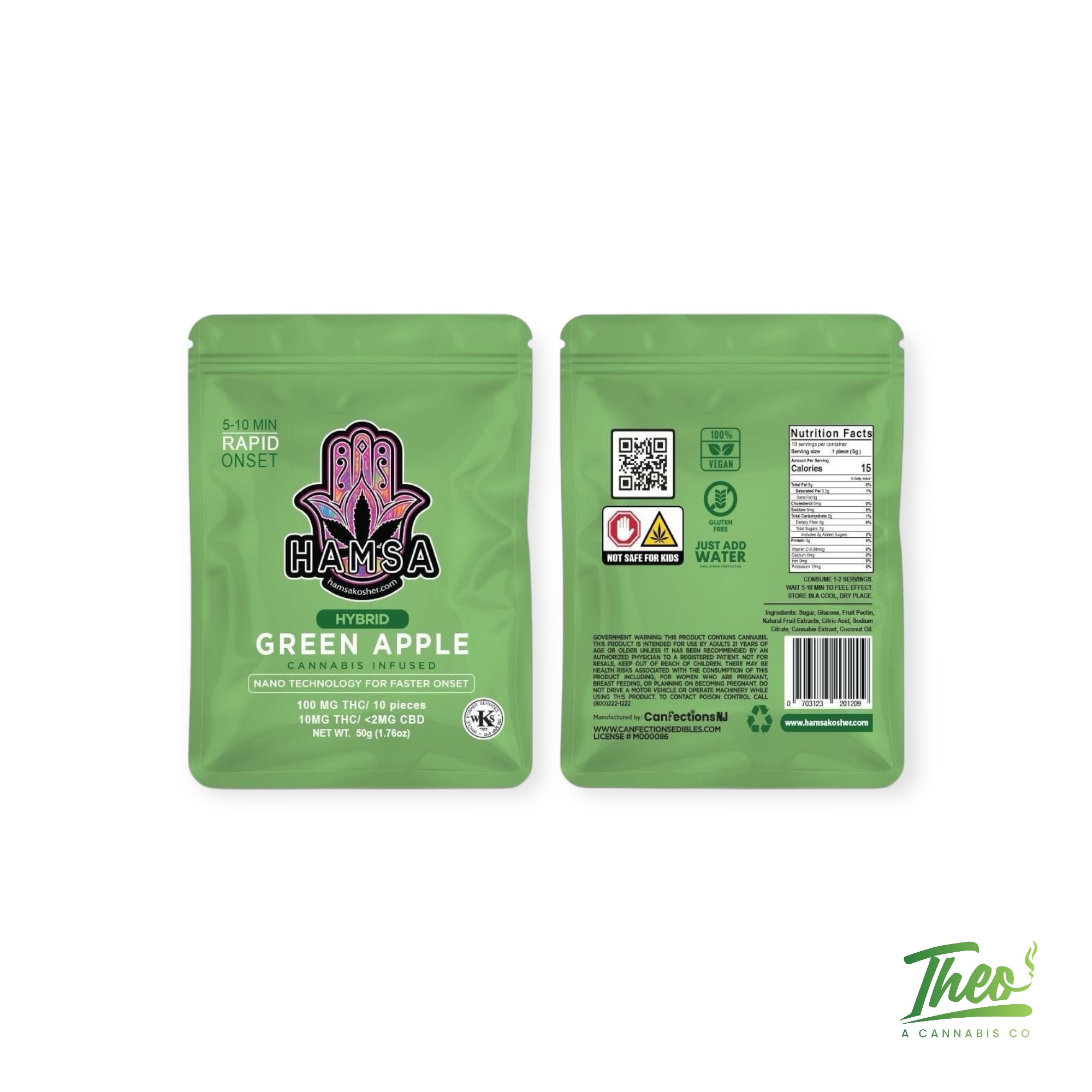 Nano Green Apple 100MG
