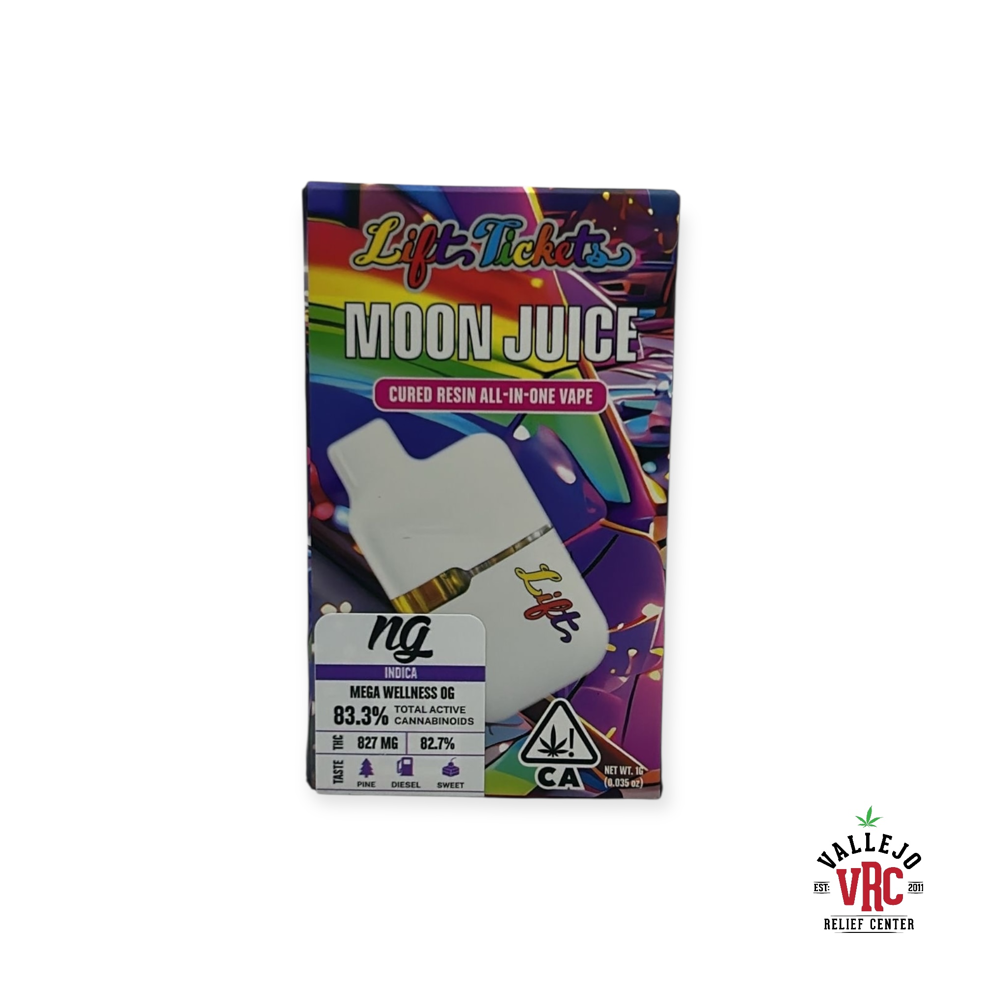 Moonjuice Mega Wellness OG 1G Aio