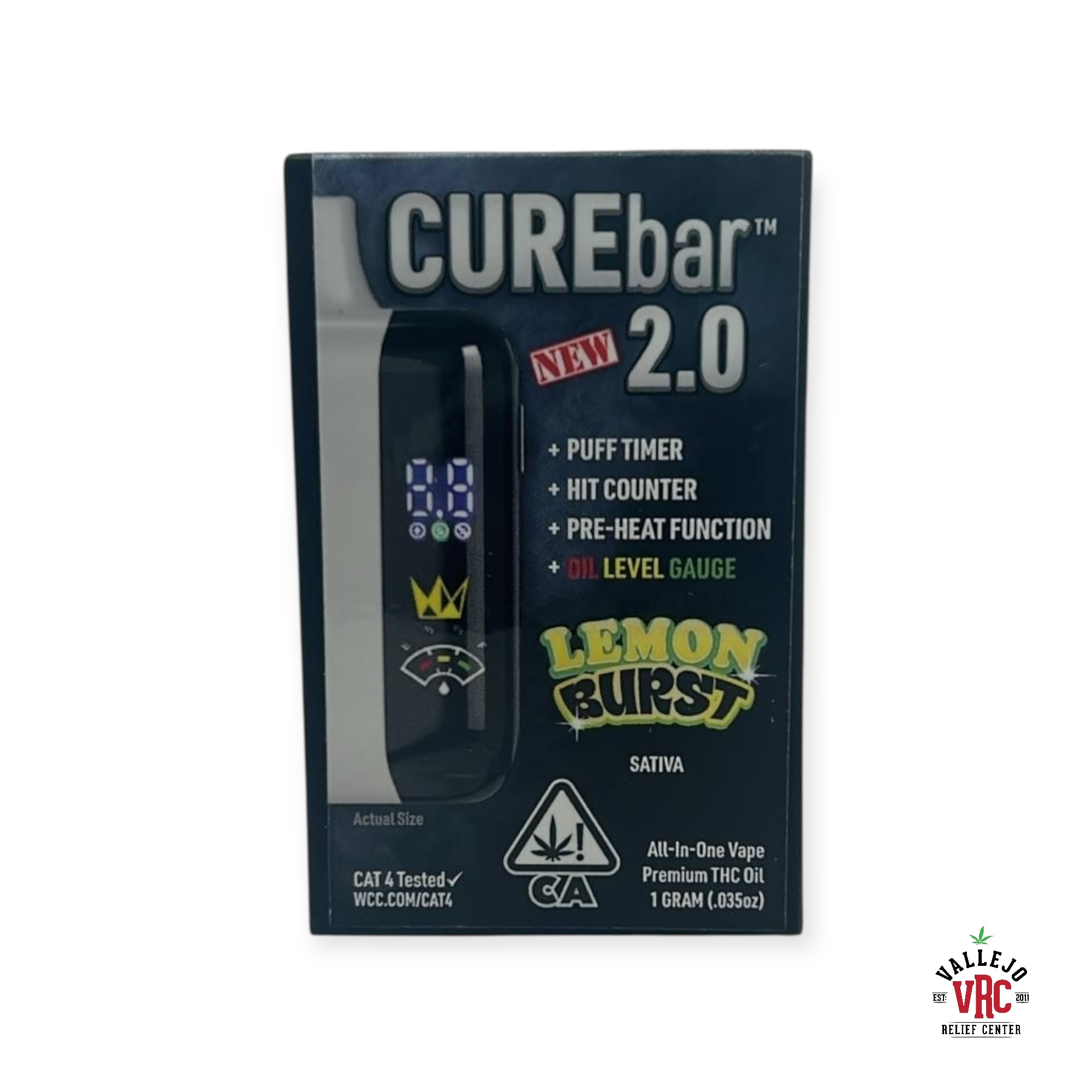 Lemon Burst Curebar 1G