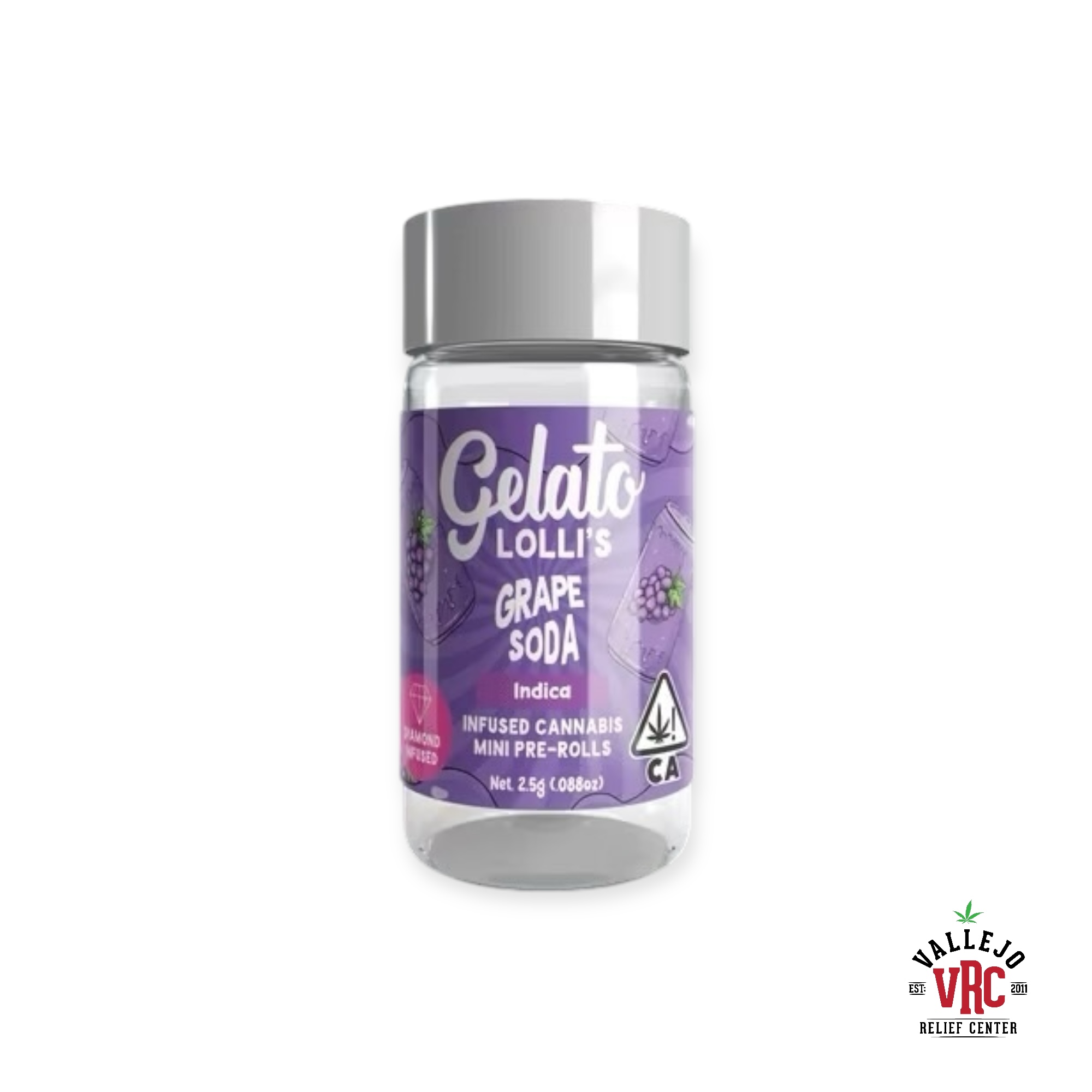 Lolli's Grape Soda .6g 5PK Infused