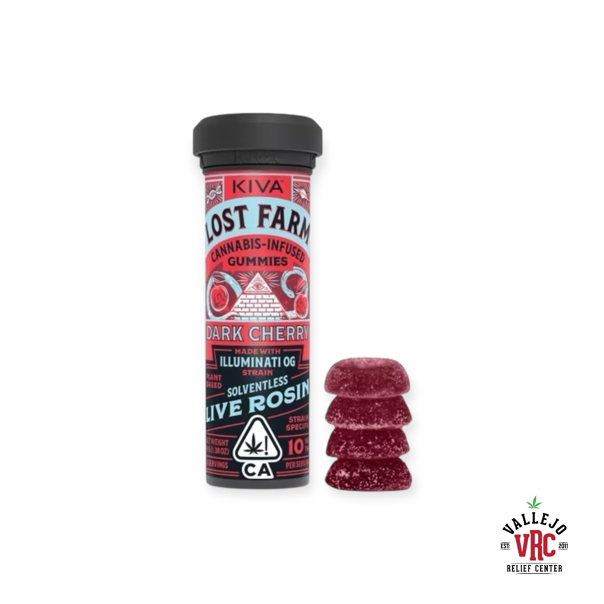 Dark Cherry Illuminati OG Rosin Gummy