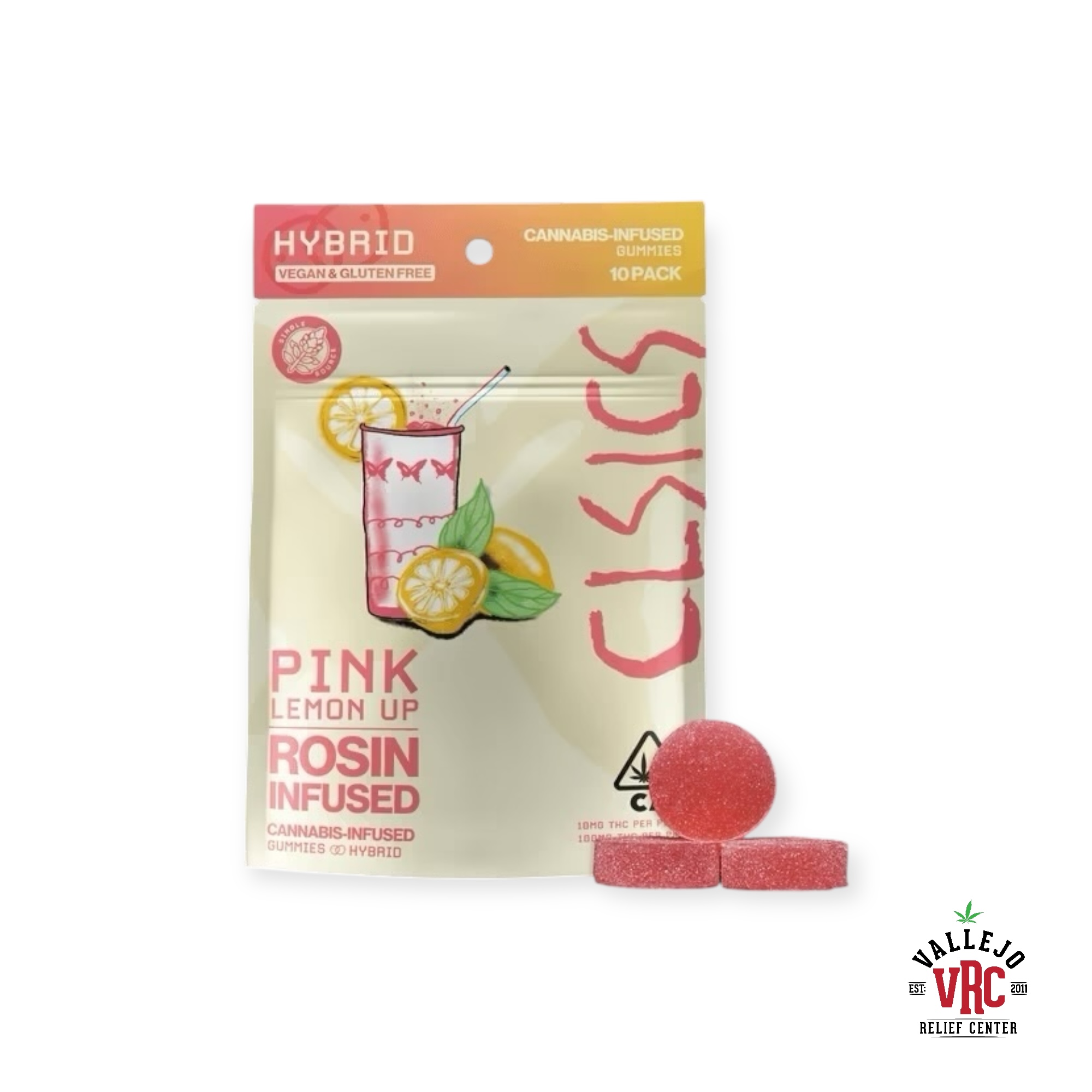Pink Lemon Up Rosin Gummies