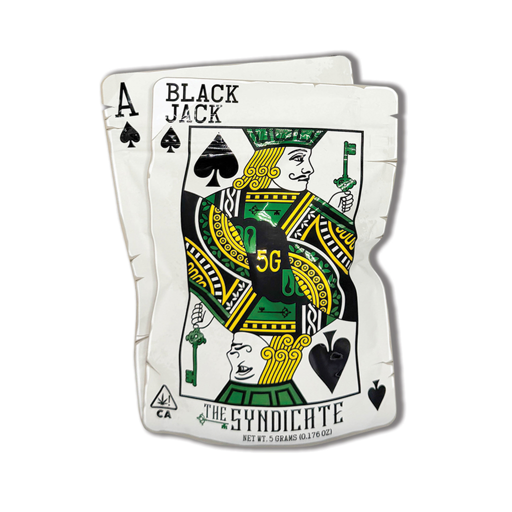 Brand Label 5 Gram - Black Jack