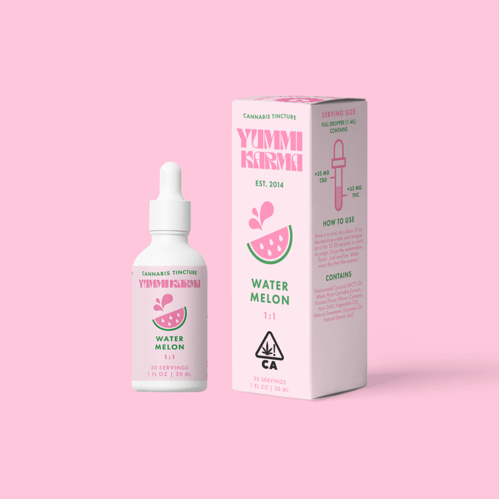 Yummi Karma - Tincture - Watermelon 1:1 CBD/THC