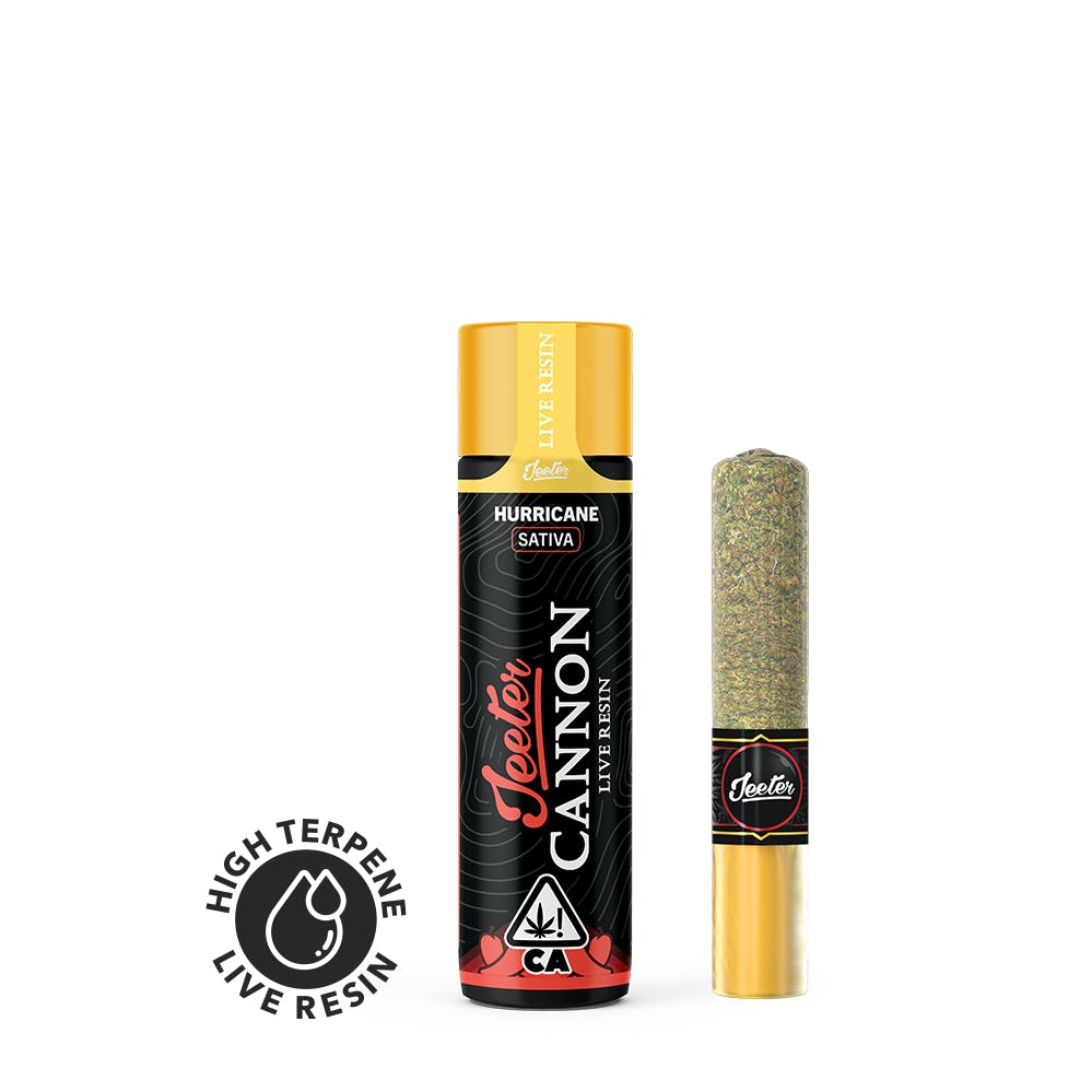 Jeeter Infused 1.3G Baby Cannon - Hurricane - Sativa