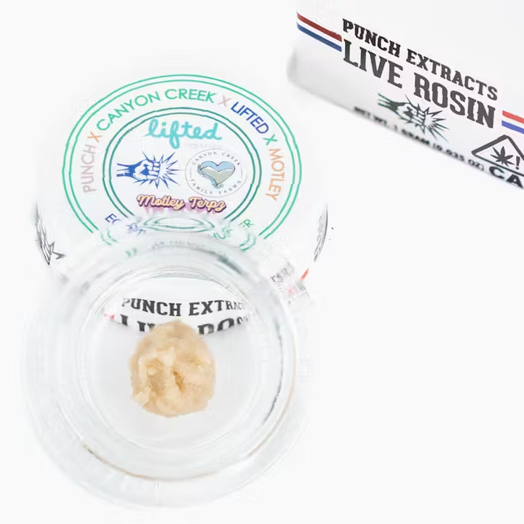 Punch Extracts - Live Rosin Badder - T4 - Egyptian Headhunter 1G