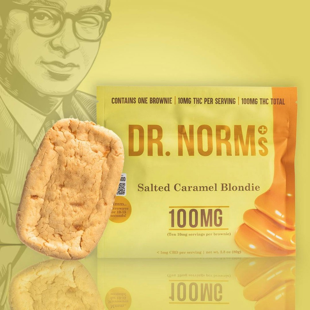 Dr. Norms - Brownie - Salted Caramel Blondie 100MG