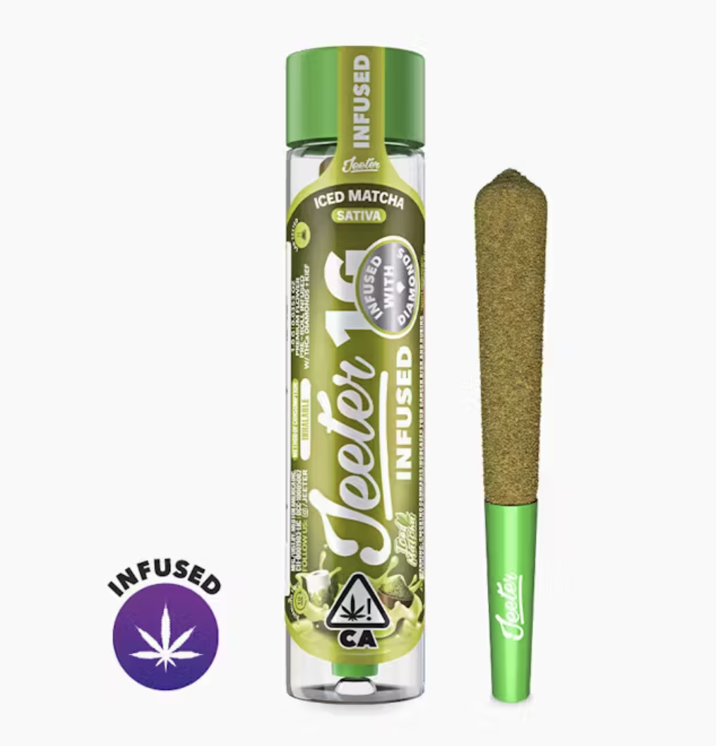 Jeeter Infused 1G Pre-roll - Iced Matcha