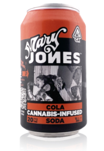 Mary Jones - 12OZ Can - Cola 20MG