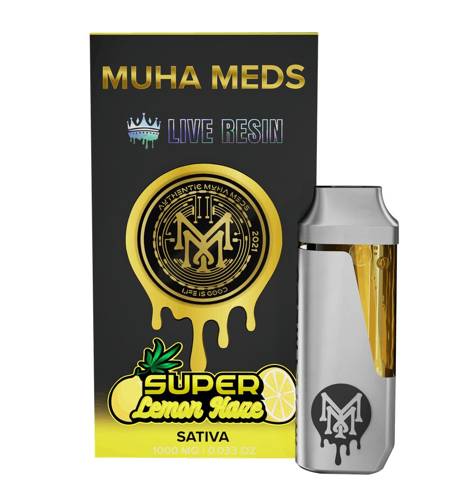 Muha Meds Live Resin All-in-one - Super Lemon Haze 1G