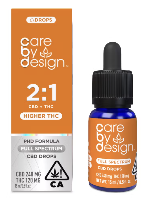 Care By Design - Tinctures - 2:1 CBD/THC 15ML