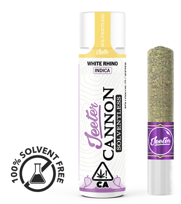 Jeeter Rosin Infused 1.3G Baby Cannon - White Rhino