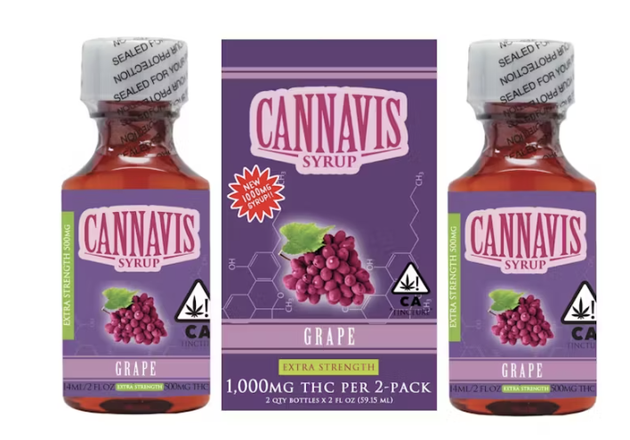 Cannavis - 1000MG (2pk) - Grape