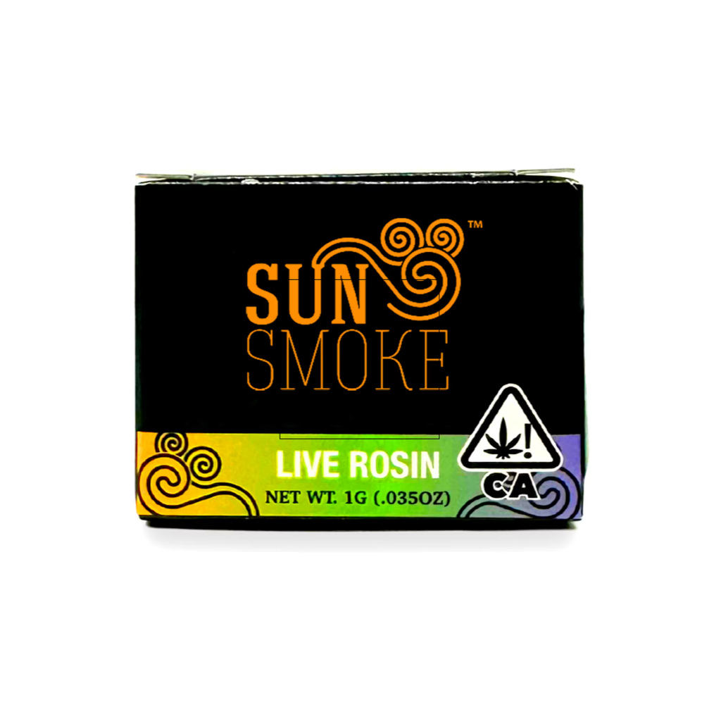 Sunsmoke - Live Rosin - Strawberry Bomb 1G