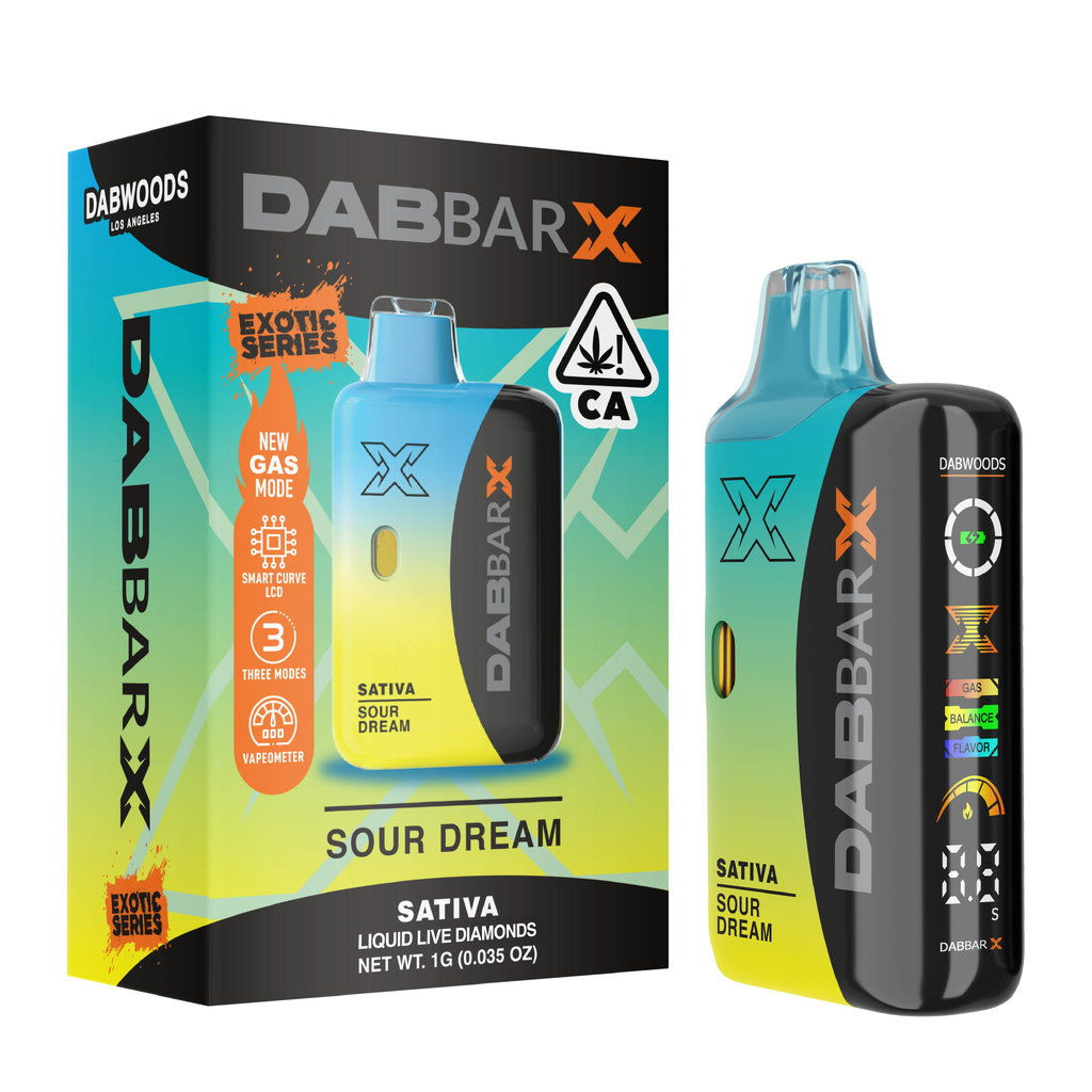 Dabwoods - Live Diamond Dab Bar X - Sour Dream 1G