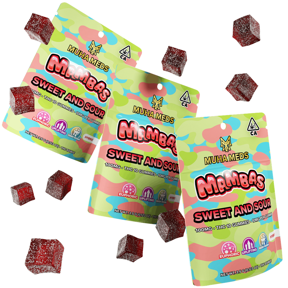 Muha Meds Mambas 10PK - Sweet And Sour 100MG