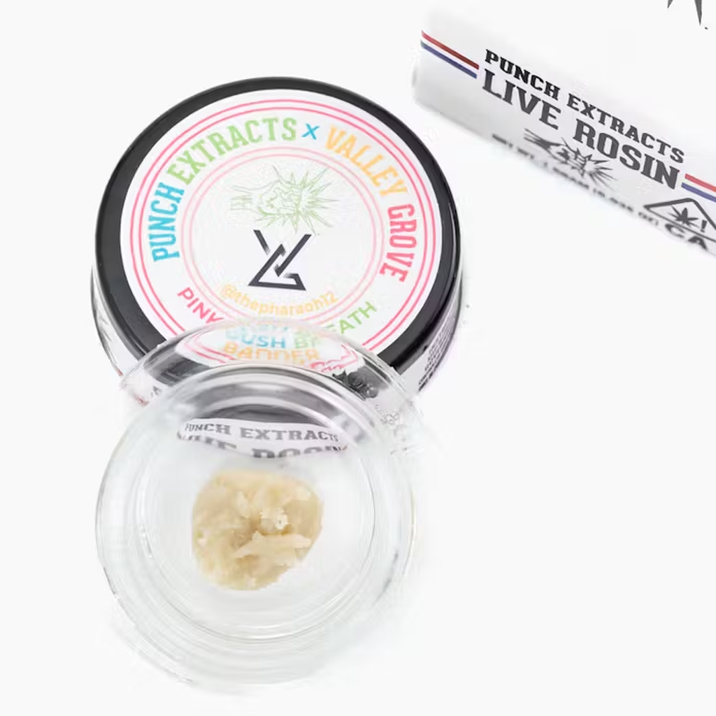 Punch Extracts - Live Rosin Badder - T3 - Pink Gush Breath 1G