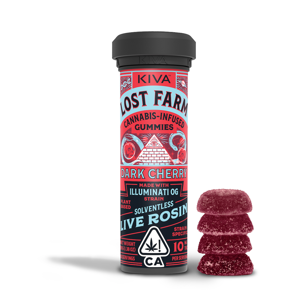 Lost Farms - Rosin Gummies - Dark Cherry 100MG