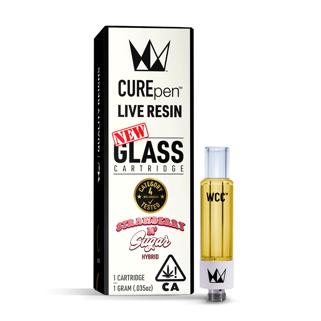 West Coast Cure - Live Resin Cartridge - Strawberry N Sugar 1G