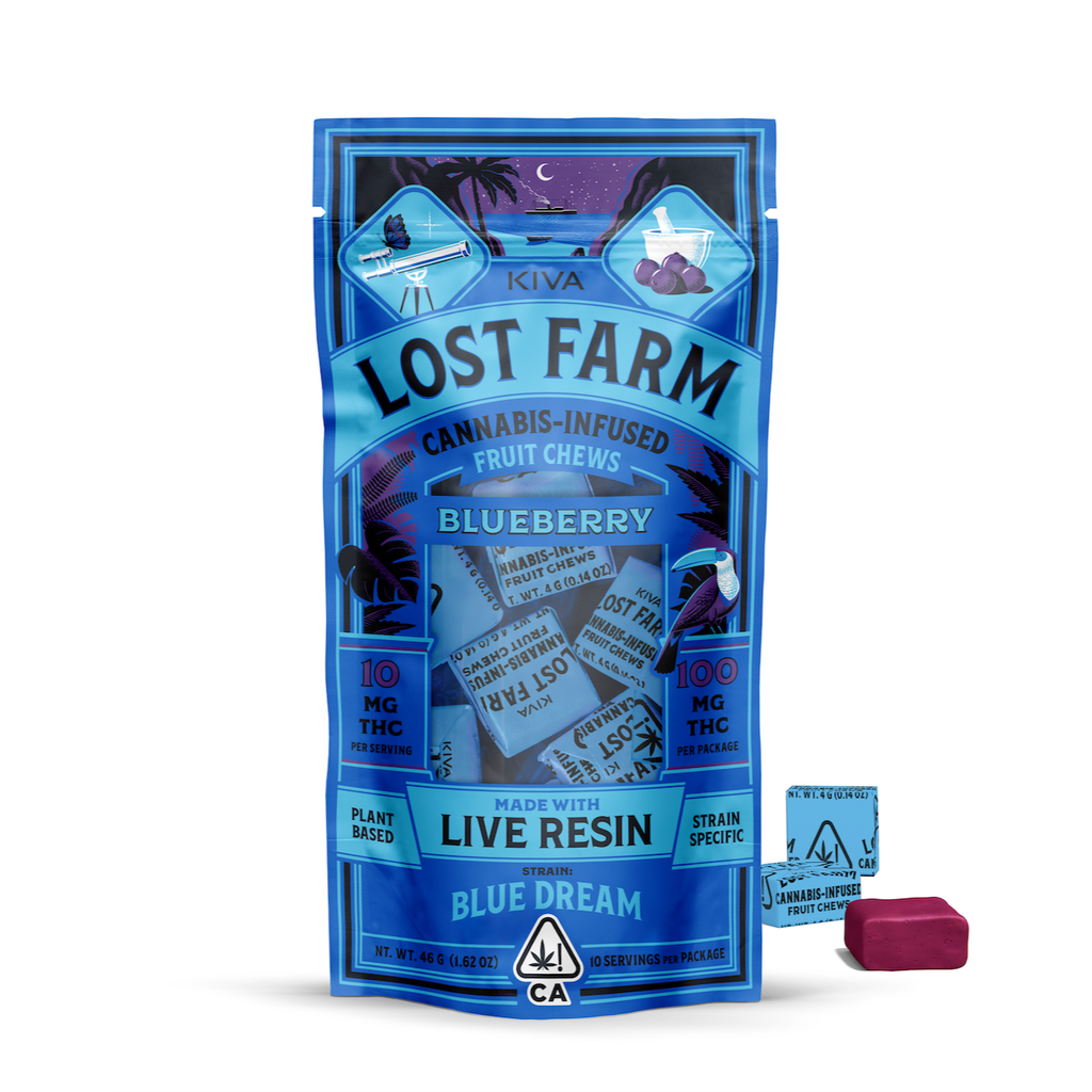 Lost Farms - Chews - Blueberry 100MG