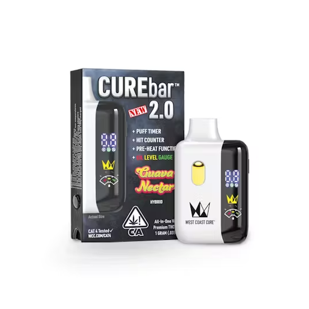 West Coast Cure - Curebar 2.0 All-in-one - Guava Nectar 1G