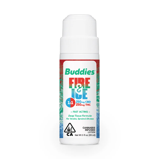 Buddies - Fire & Ice 1:1 Roll On 250MG