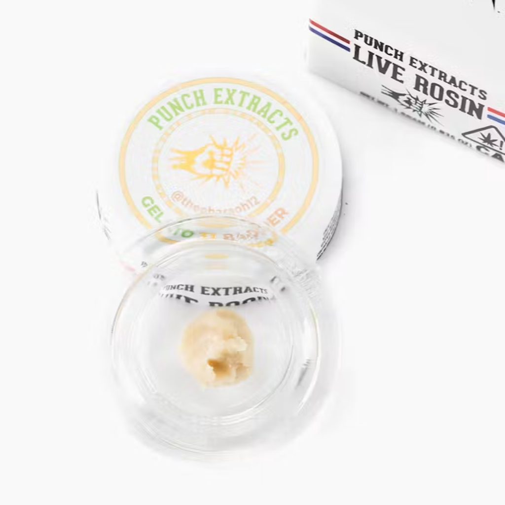 Punch Extracts - Live Rosin Badder - T3 - Gelato #33 1G