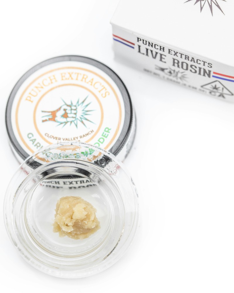 Punch Extracts - Live Rosin Badder - T2 - Garlic Juice 1G