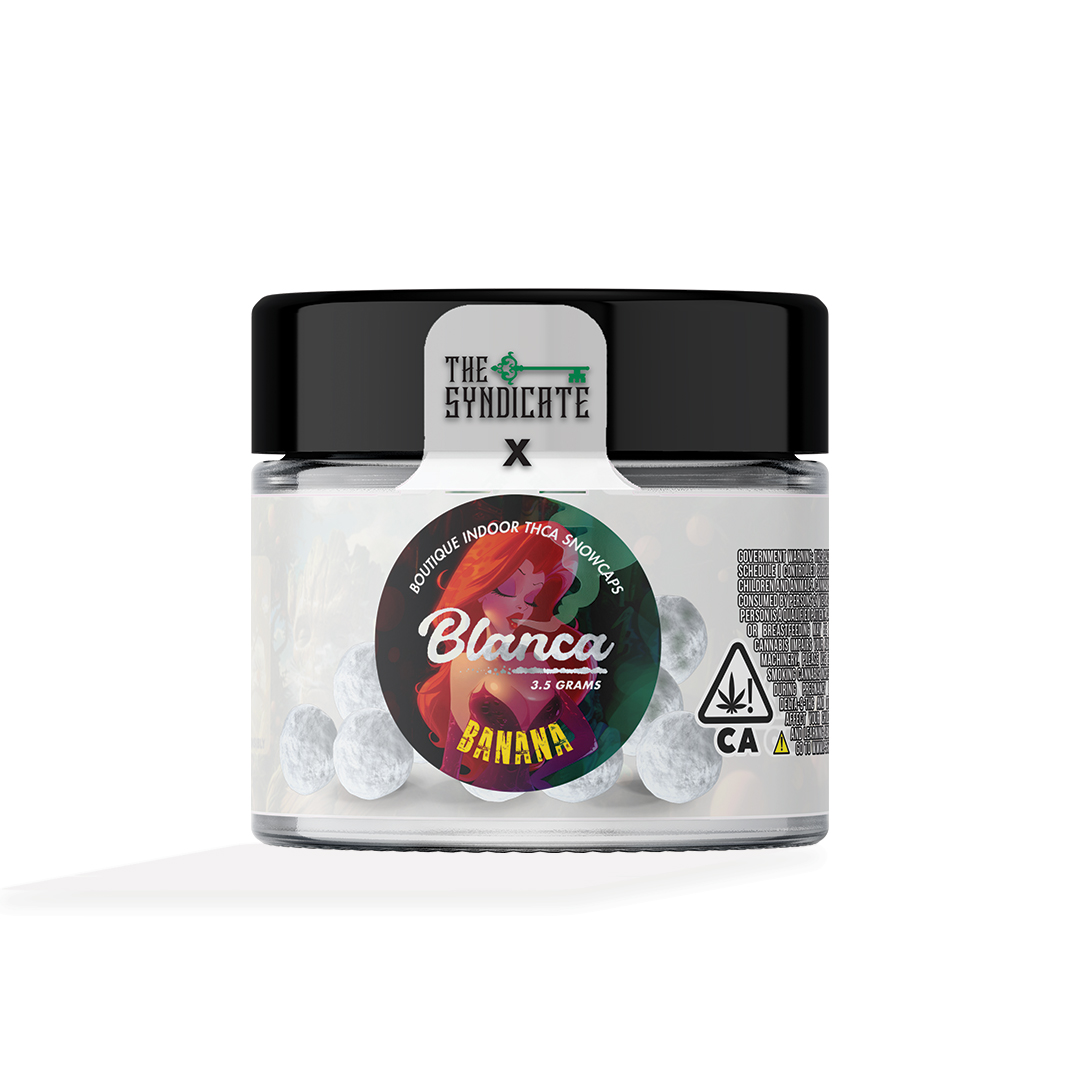 Blancas -infused Flower 1/8TH - Banana