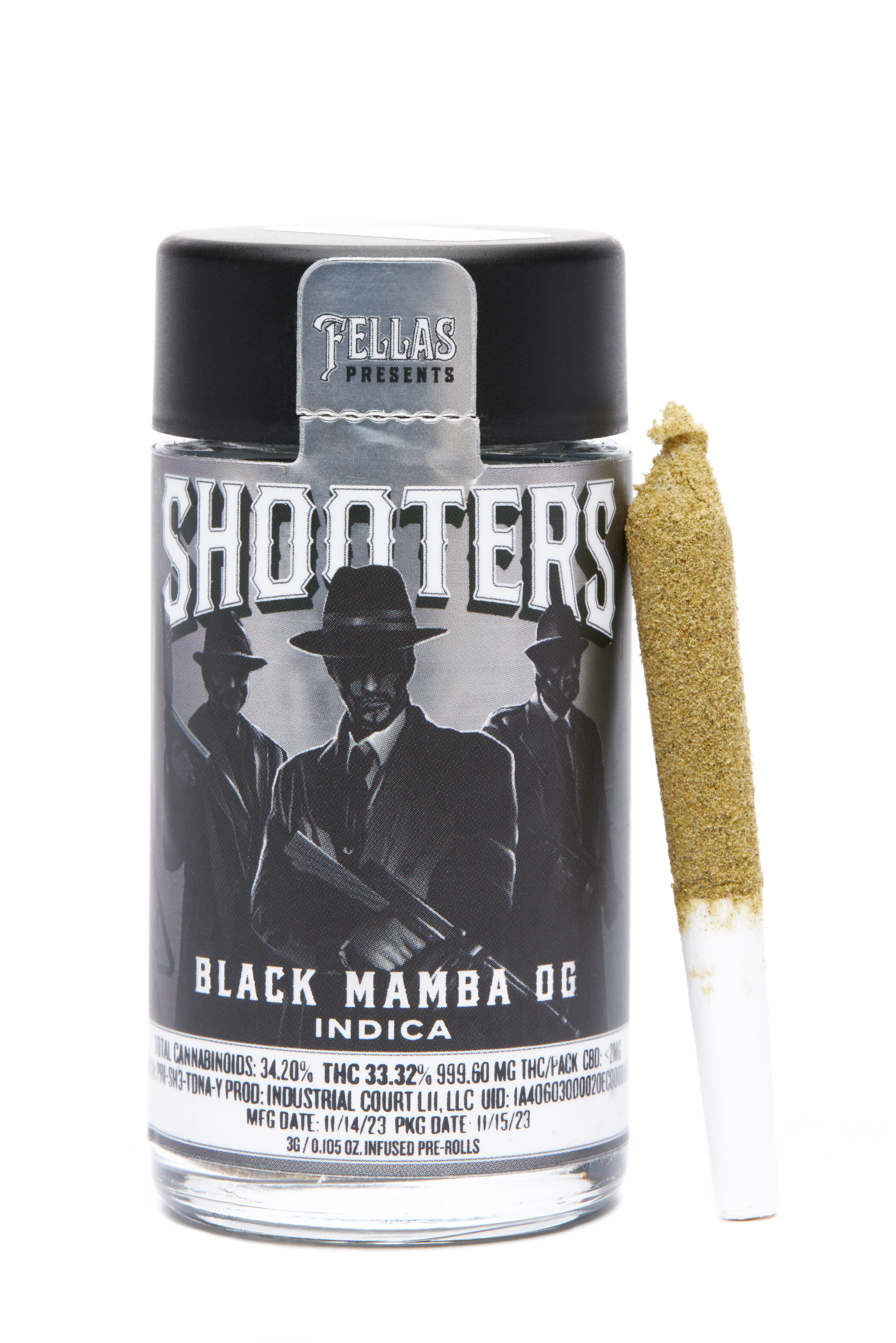 Black Mamba OG Infused Baby 5PK.