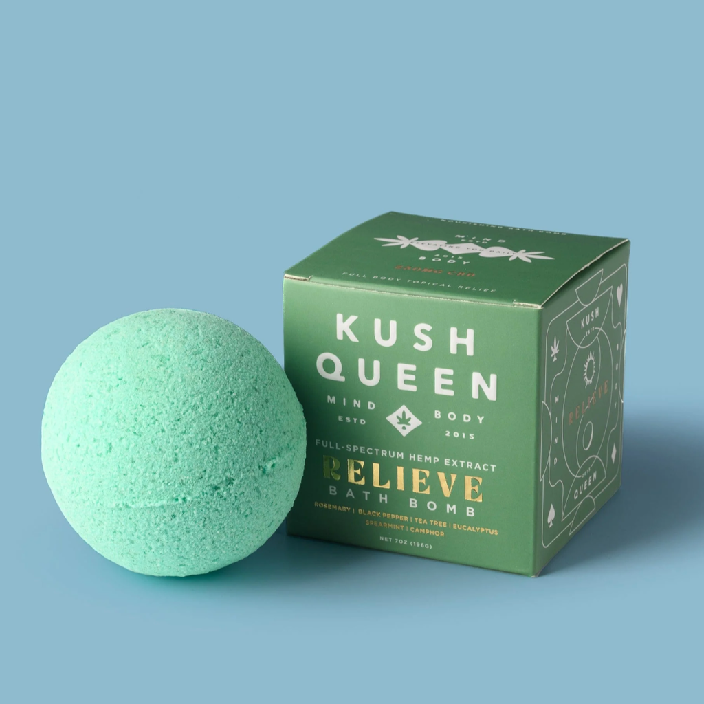 Kush Queen Bath Bomb - Relieve 2:1 THC/CBD