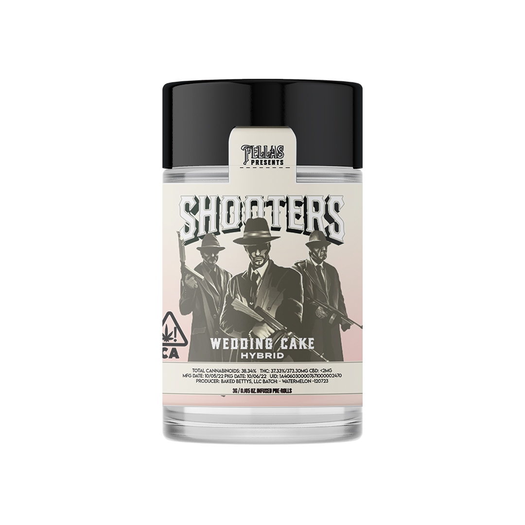 Shooters Infused Baby 5PK - Wedding Cake