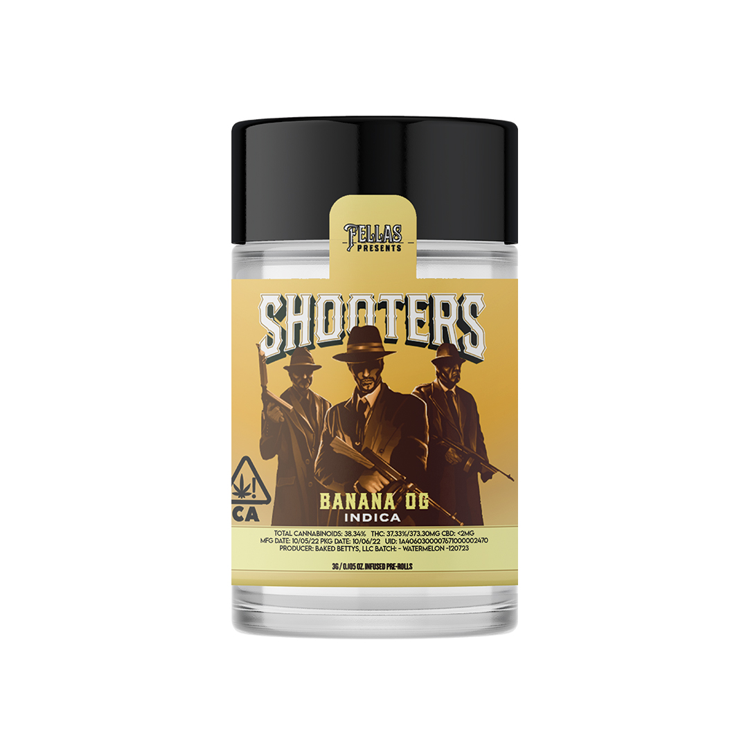 Shooters Infused Baby 5PK - Banana OG