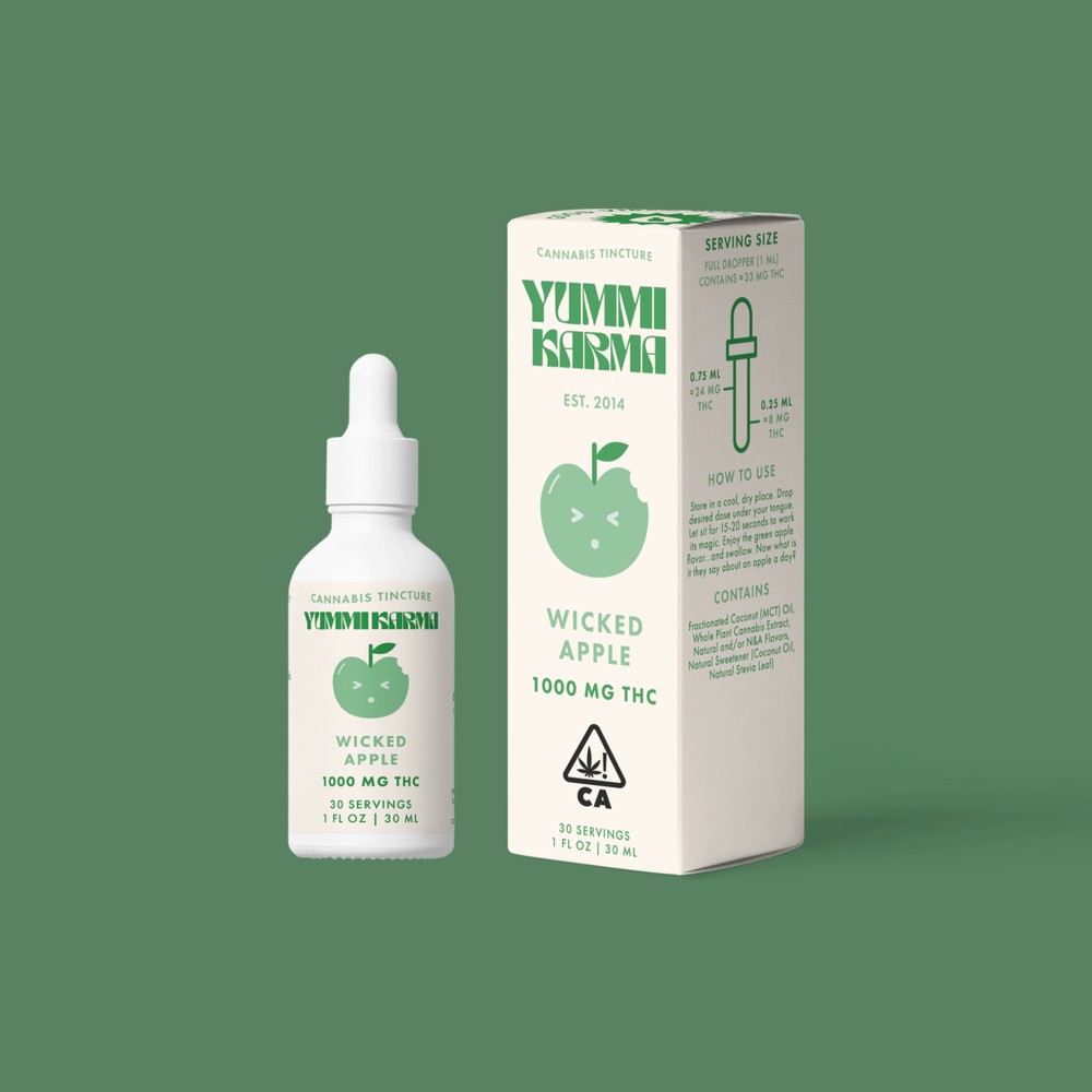 Yummi Karma - Tincture - Wicked Apple 1000MG