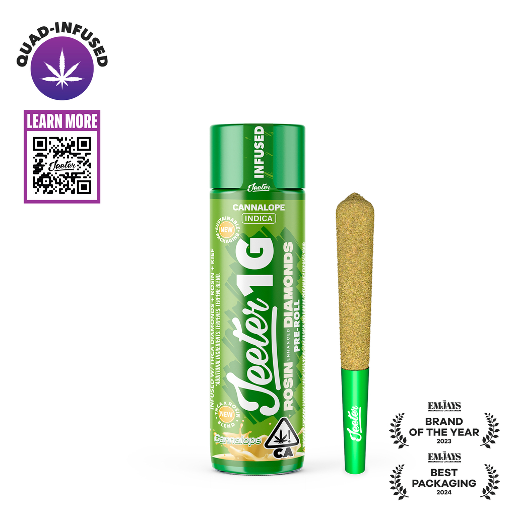 Jeeter Quad Infused 1G Pre-roll - Cannalope