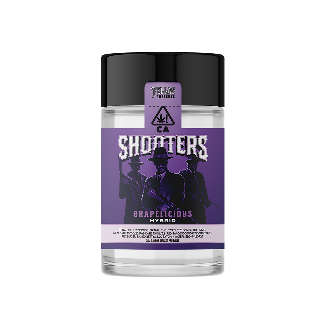 Shooters Infused Baby 5PK - Grapelicious