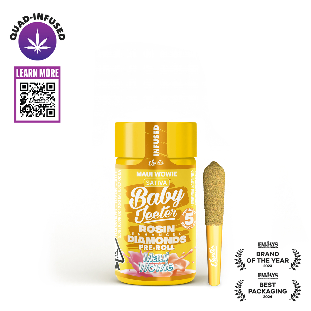 Jeeter Quad Infused Baby 5PK - Maui Wowie