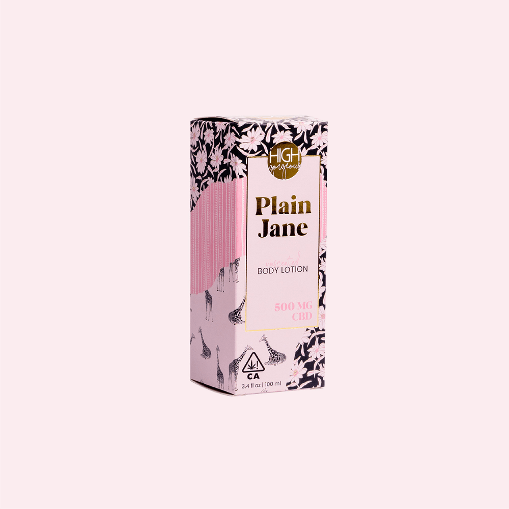 High Gorgeous - Topical - Plain Jane Lotion 500MG