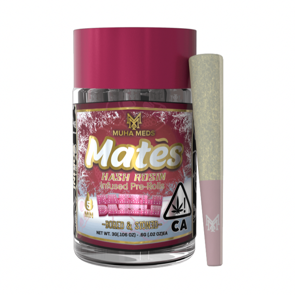 Muha Meds Mates - Rosin Infused Baby 5PK - Razzle Dazzle