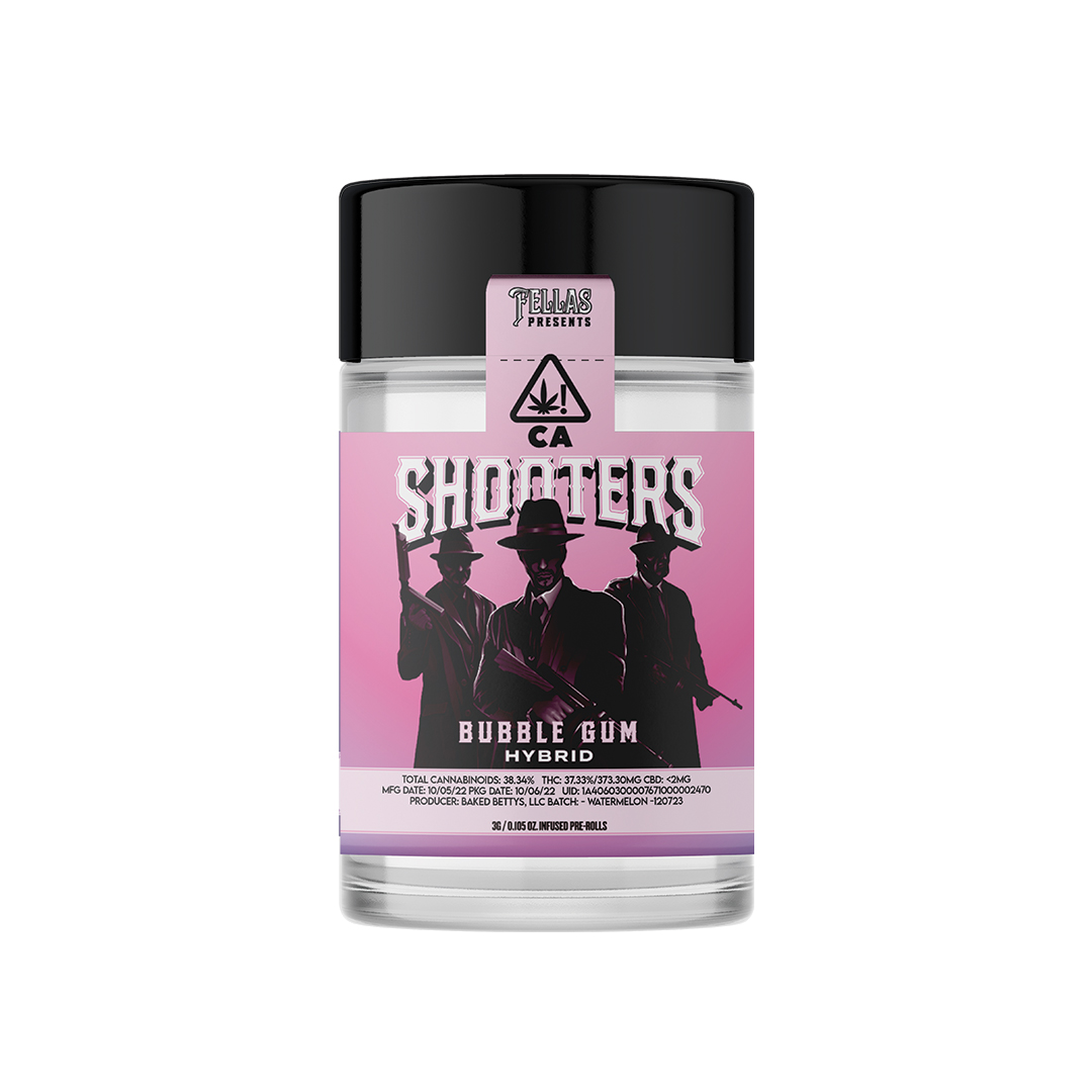 Shooters Infused Baby 5PK - Bubble Gum