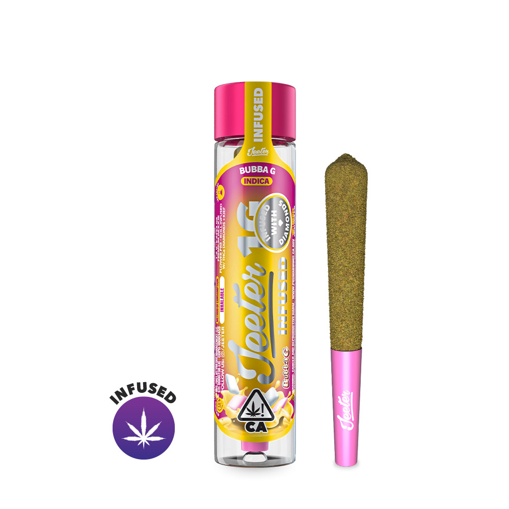 Jeeter Quad Infused 1G Pre-roll - Bubba G